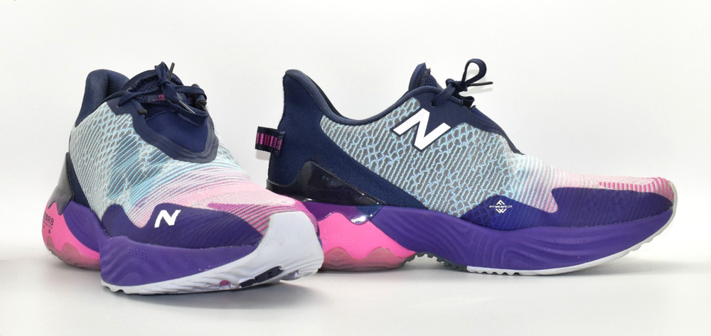 B0 Auth NEW BALANCE FuelCell Rebel Tr Purple Pink Sneakers MRBLTLH1 Size 8.5